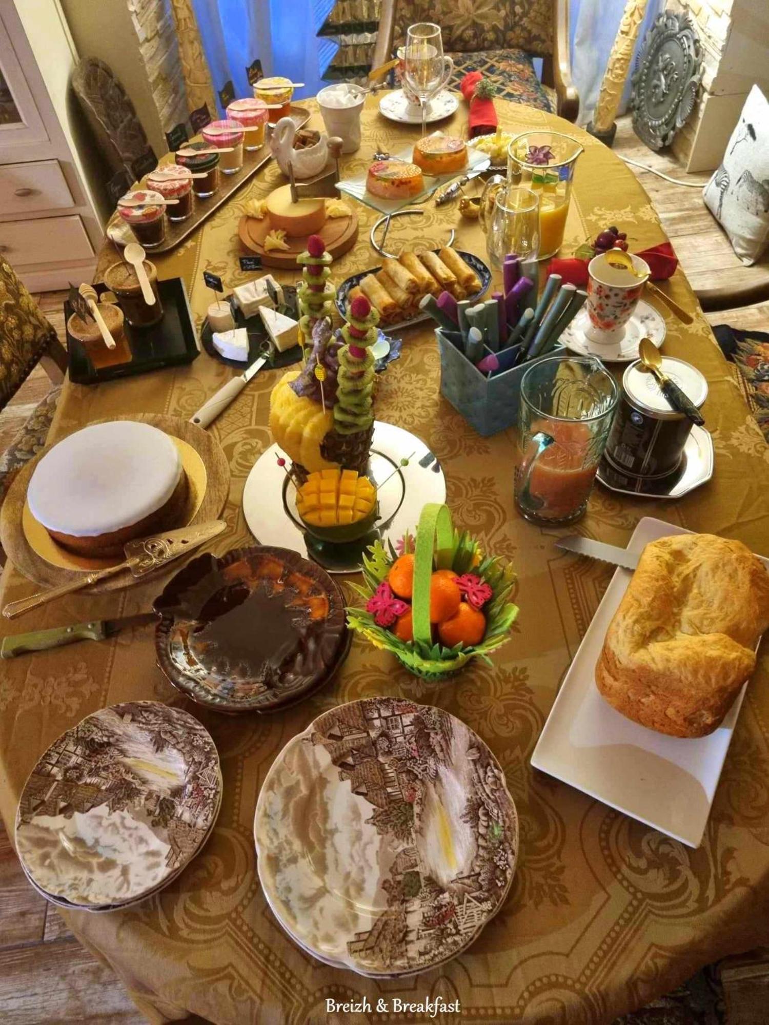 مبيت وإفطار Rosporden Breizh & Breakfast المظهر الخارجي الصورة